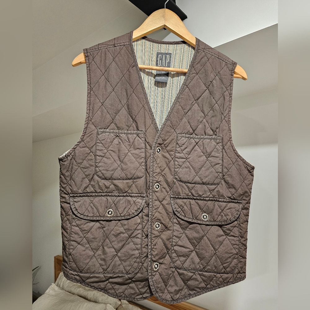 Vintage Gap Quilted Vest